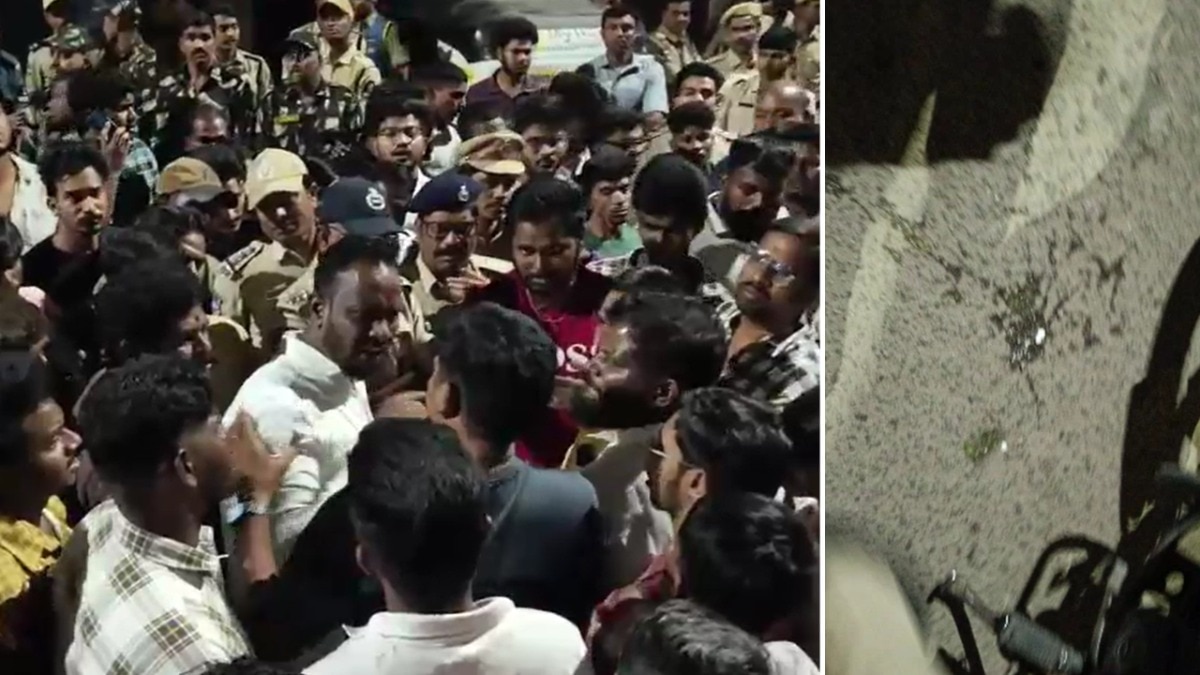 Egg thrown near Durga idol immersion procession in Hyderabad, one detained