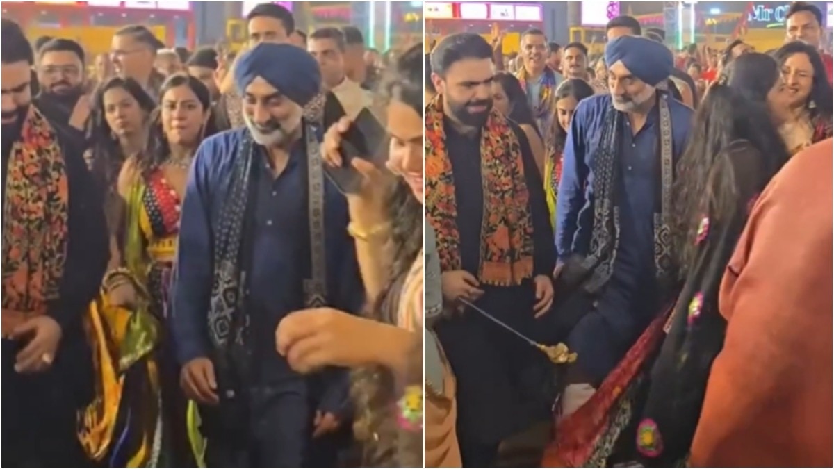 IAF chief gets into the Garba groove at Gujarat's Navratri celebrations