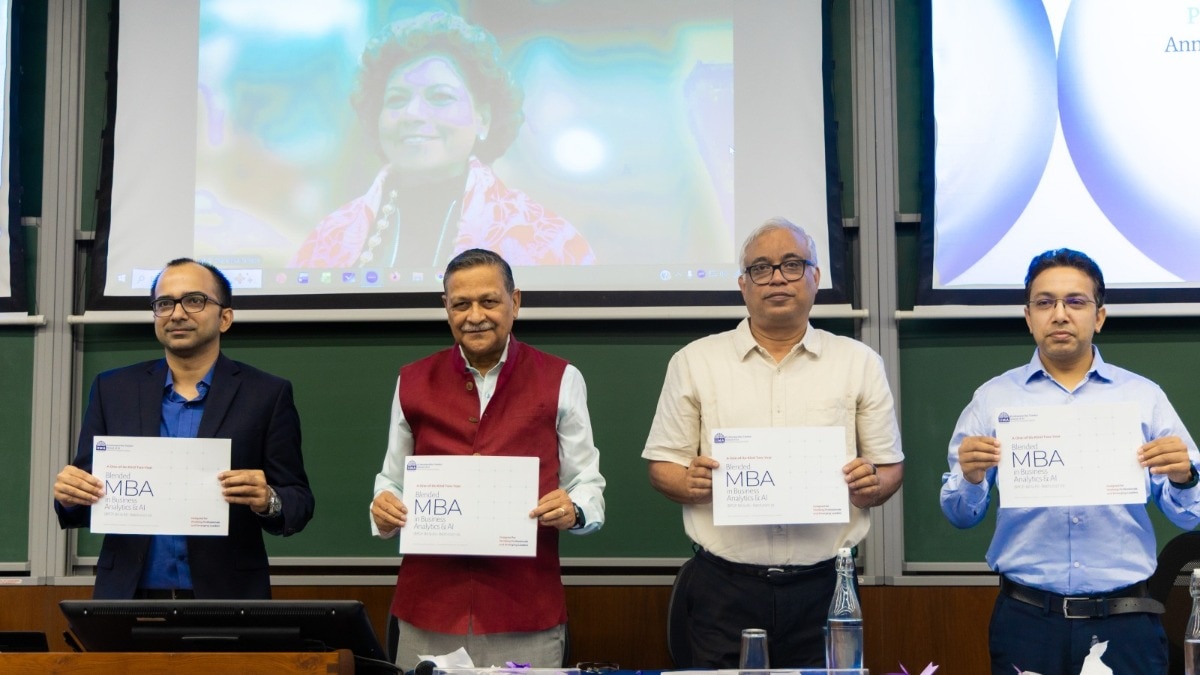 IIM Ahmedabad launches blended MBA in AI, Business Analytics with flexible exit option