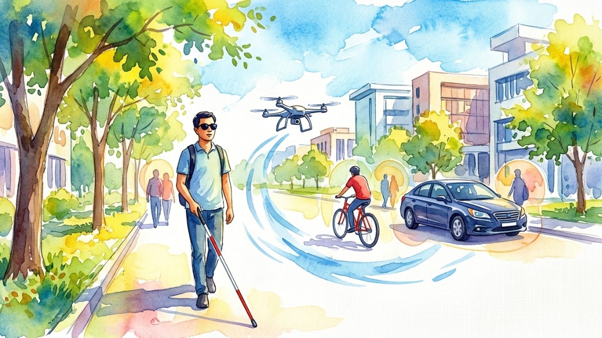 A little help from the skies: How IISc drones could guide the visually impaired