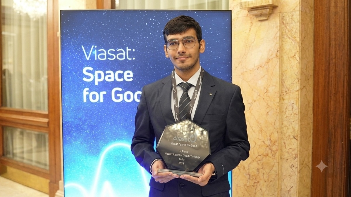 Space debris can destroy satellites. This IIT Kharagpur student built an AI shield