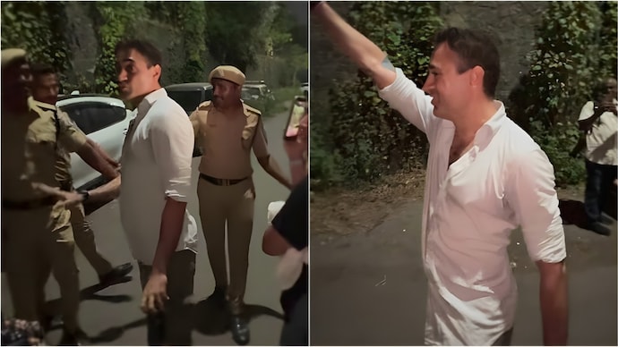 Imran Khan recounts 2-hour police van ride, ends exchange with ‘Jai Hind’ (Photo: Instagram/adv_lalit_sharma) Imran Khan