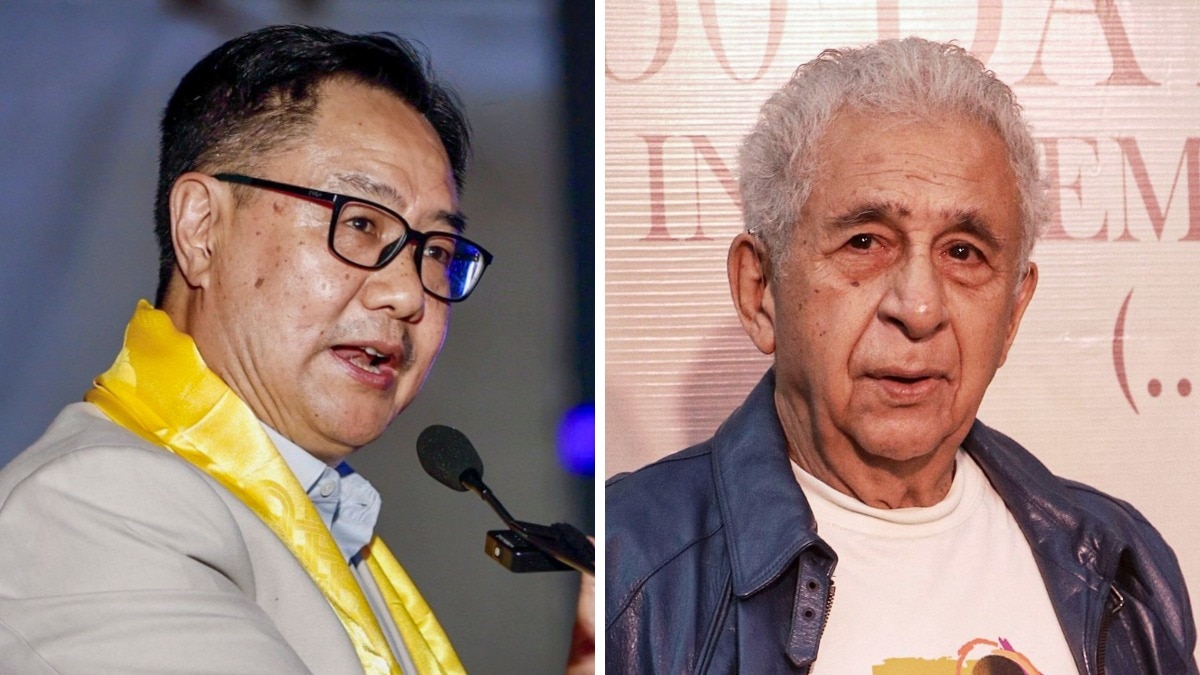 Extremely harmful to democracy: Rijiju hits out at Naseeruddin Shah over dimaagi naxal video