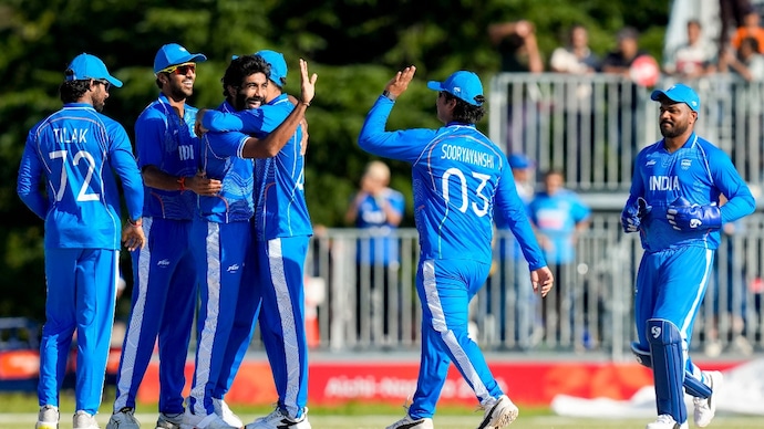 India face Pakistan in the men's cricket final at the Asian Games 2026. (Image: PTI) IND vs PAK at Asian Games 2026