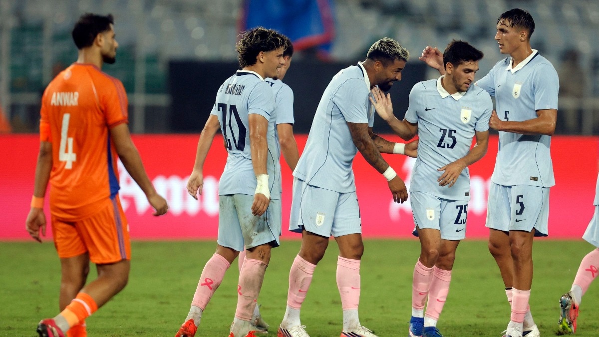 Anirudh Thapa's historic goal cannot save India from Uruguay's 6-1 rout