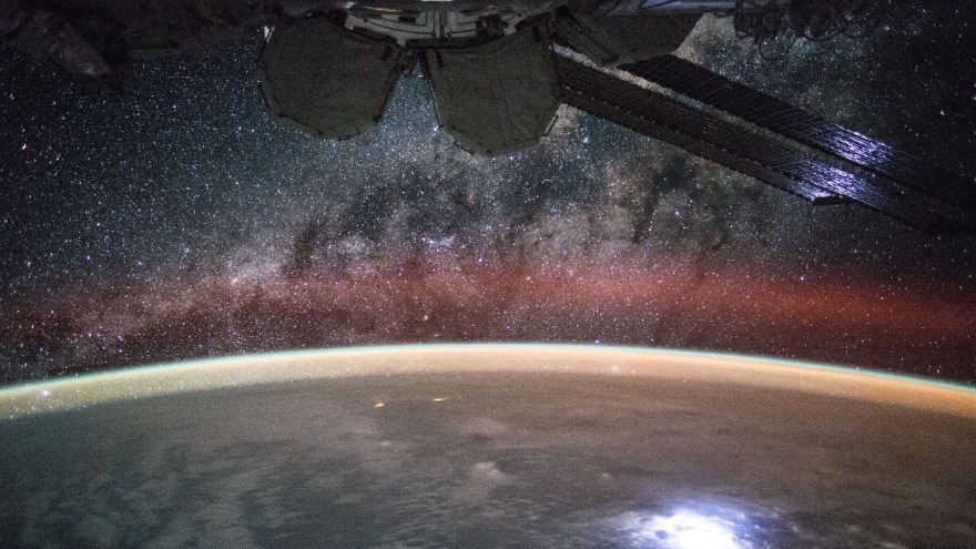 Shubanshu Shula captured Earth shining from space. What is airglow?