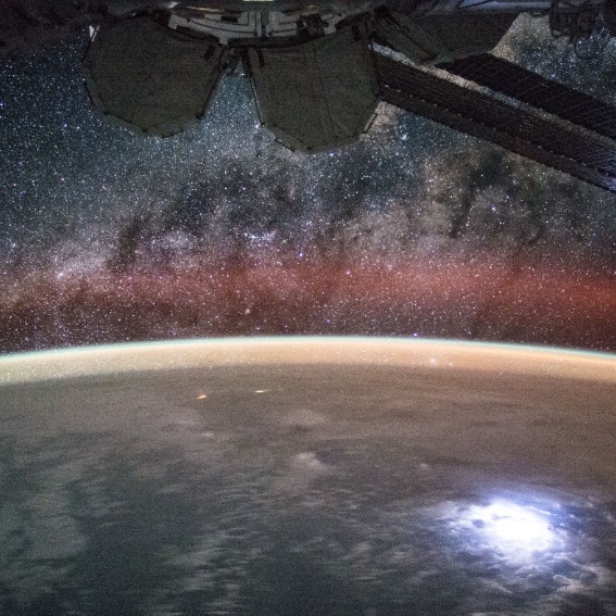 Shubanshu Shula captured Earth shining from space. What is airglow?