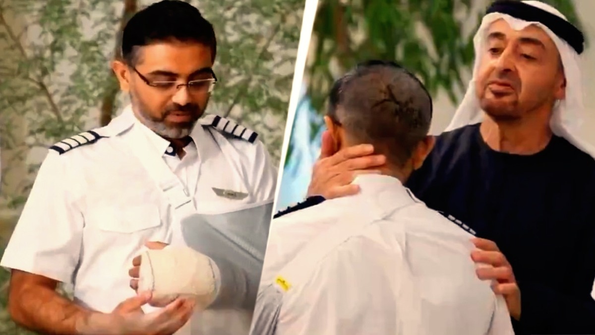 Jiu-jitsu once you recover: Capt Smit's head stitches catch UAE president's eye