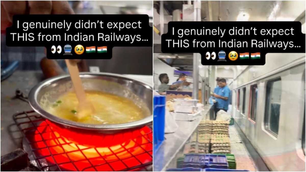 Indian Railways staff go extra mile to cook oats for toddler, mother shares sweet post