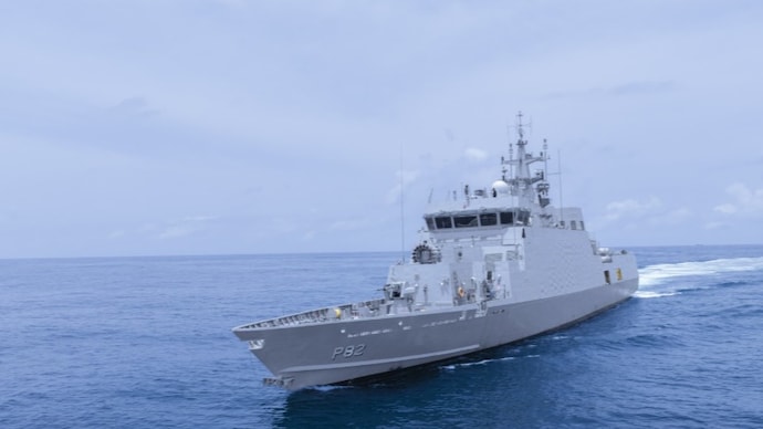 INS Mongrol can operate with maritime patrol aircraft, helicopters and other warships to detect and counter submarine threats. INS Mongrol