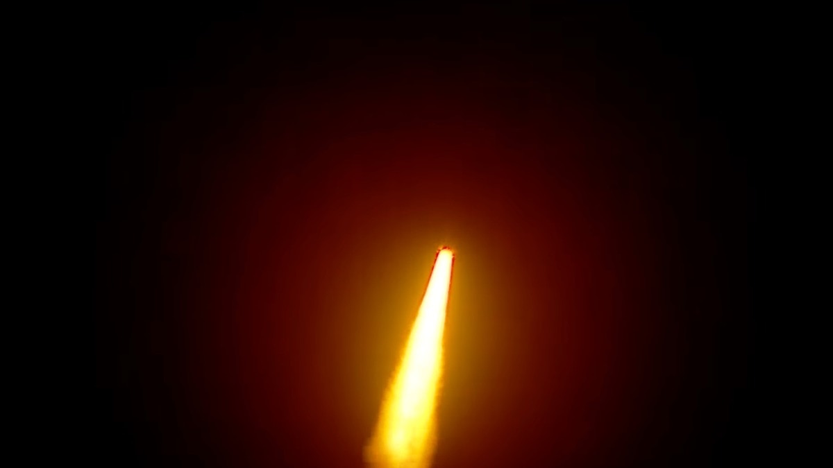 Watch: Moment Isro's GSLV-F18 roared into space, turned night into day