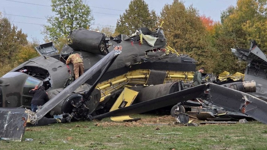 4 killed, 11 injured after an Italian military helicopter carrying EU mission crashes in Bosnia