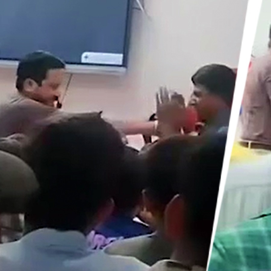 Video: Teacher slaps student several times over inappropriate note; expelled