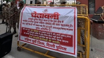 Gates sealed, public gatherings barred at Jamia Millia after fresh protest call Gates sealed, public gatherings barred at Jamia Millia after fresh protest call