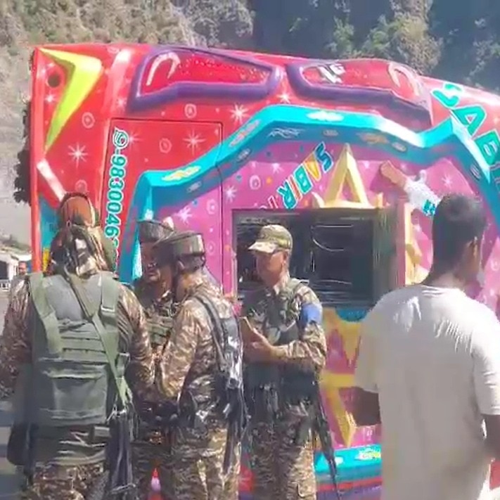 30 injured after sleeper bus overturns on highway in Jammu and Kashmir’s Ramban