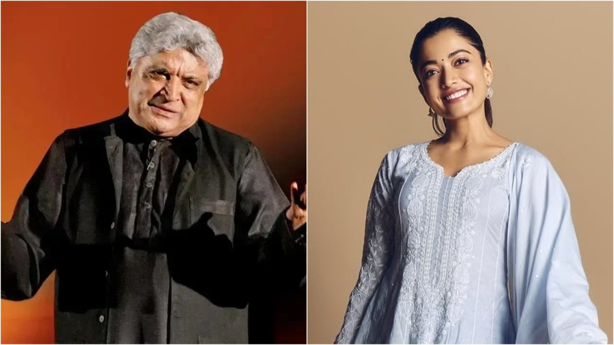Internet calls out Javed Akhtar for misidentifying Rashmika Mandanna as a Tamil actor