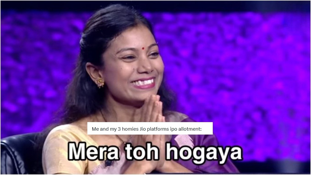 Jio IPO allottees celebrate on X as disappointed investors turn to memes