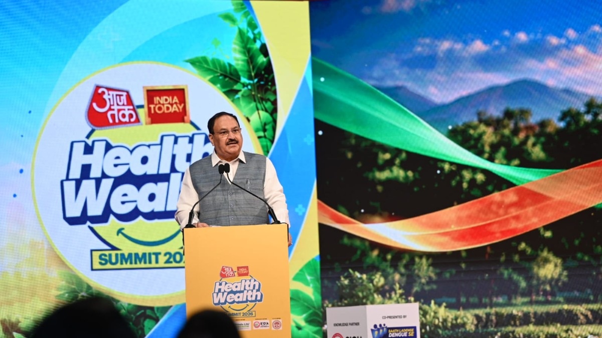 Healthy nation must for Developed India 2047: JP Nadda at HealthWealth Summit