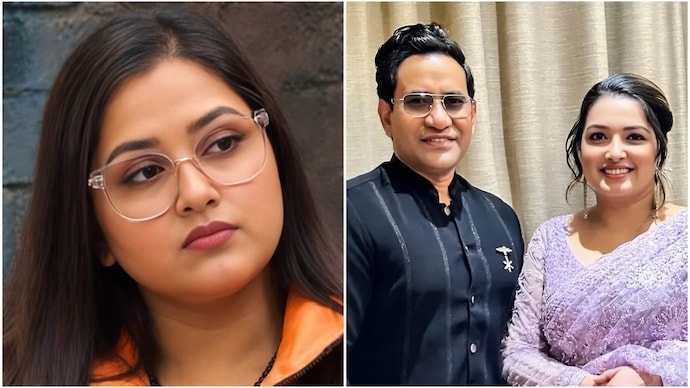 Kajal Raghwani (L) claims Aamrapali Dubey (R) got her removed from songs and films. (Credit: Instagram/JioHotstar/kajalraghwani) Kajal Raghwani (L) claims Aamrapali Dubey (R) got her removed from songs and films. (Credit: Instagram/aamrapalidubey/kajalraghwani)