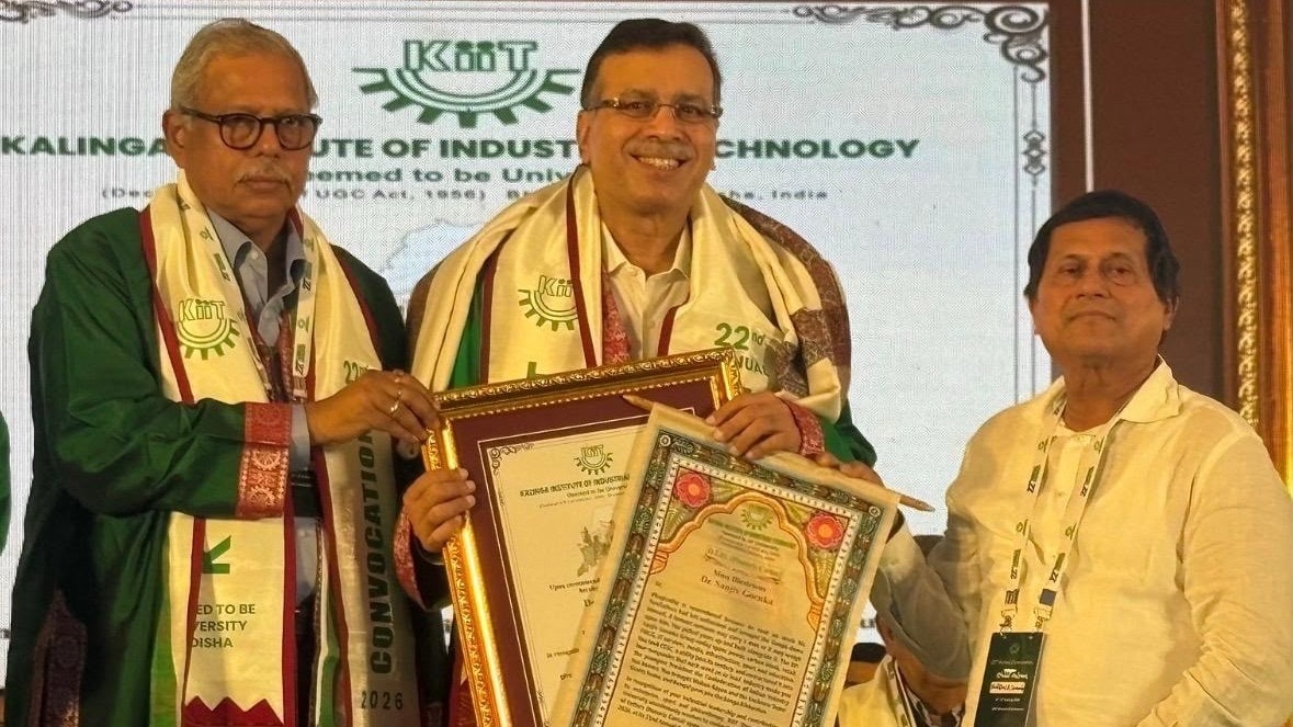 Sanjiv Goenka gets 6th honorary degree from KIIT, urges graduates to pursue their dreams