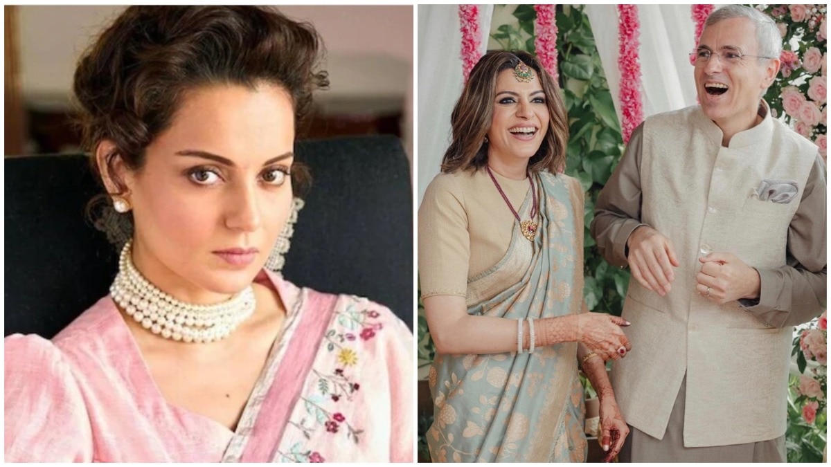 BJP MP Kangana Ranaut congratulates newlyweds Omar Abdullah, Nidhi Razdan