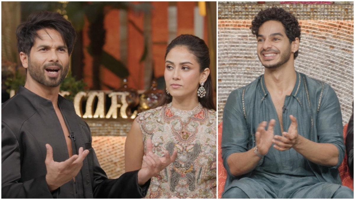 Shahid, Mira and Ishaan bring family banter to The Great Indian Kapil Show