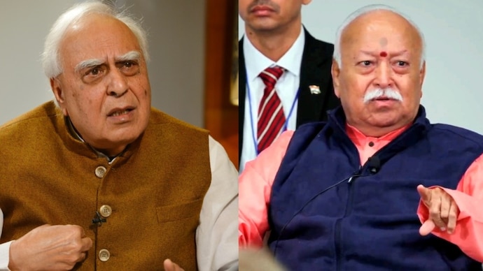 Kapil Sibal counters Mohan Bhagwat, backs democratic government change. (File image)