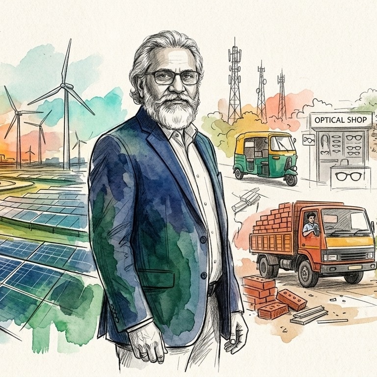 He drove an auto, worked at Pizza Hut, then built a Rs 10,964 crore empire