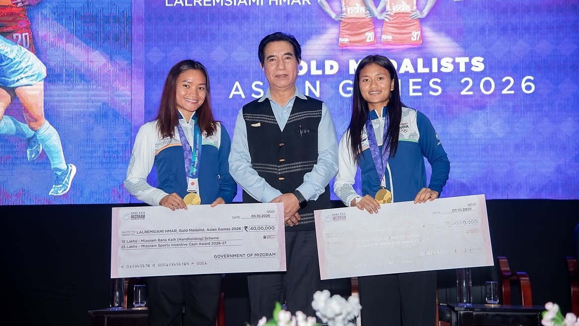 Mizoram amps up cash prize for Asian Games heroes Lalremsiami, Lalthantluangi