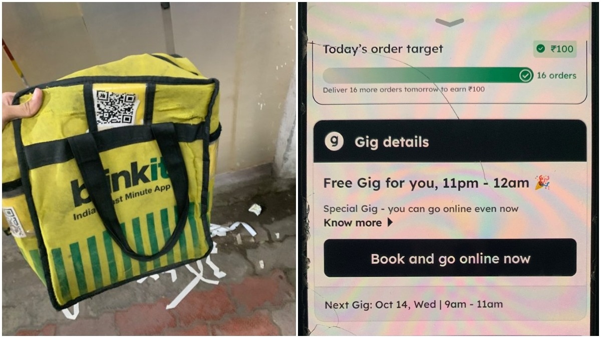 Law student delivers 19 Blinkit orders in 6.5 hours, shares his first-day earnings