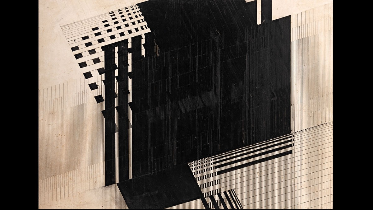 In-Rhythm Exhibition Connects Artists Bice Lazzari and Nasreen Mohamedi