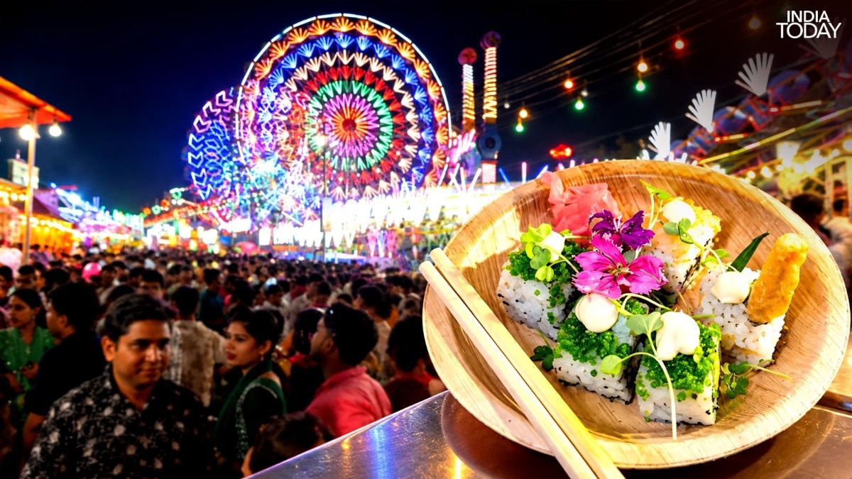 At Delhi's Dussehra melas, sushi is the new chaat (almost!)
