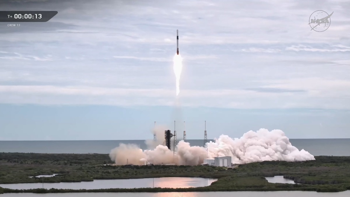 Nasa's Crew-13 launched to study disease, crop growth for future space missions