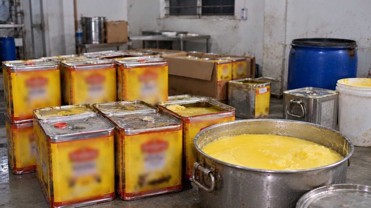 Nearly 950 litres of adulterated ghee seized in Delhi raids ahead of Diwali