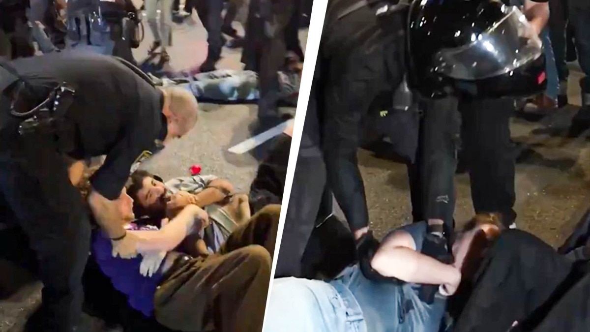 Video: Protesters swarm outside Netanyahu's home, demand joint Jewish-Arab govt