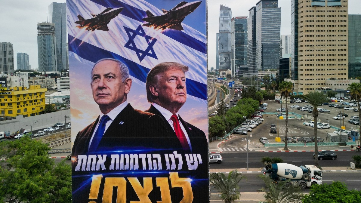 On eve of Israel vote, Netanyahu touts Trump support, signals possible Iran war