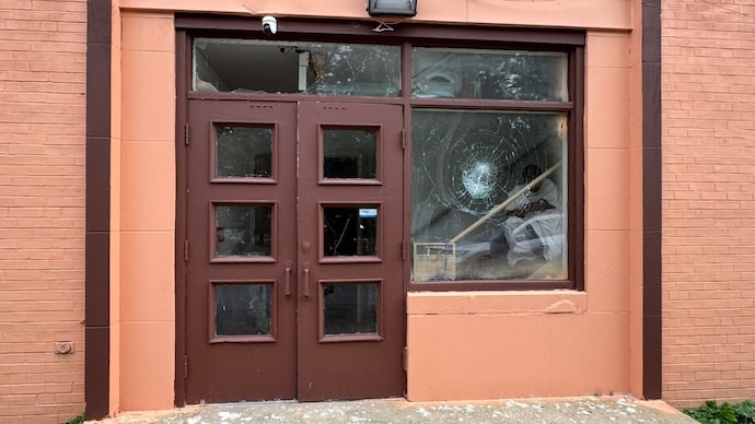 The attack targeted the ---- in Richmond Heights, two advocacy groups said. (Photo: @CoHNAOfficial) Ohio Hindu temple attacked
