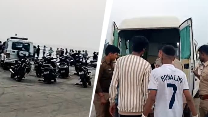 8 students drown during Pune coaching class trip to beach in Maharashtra's Raigad People gather at Raigad’s Diveagar Beach after the bodies of seven students were recovered. (Photo: India Today)