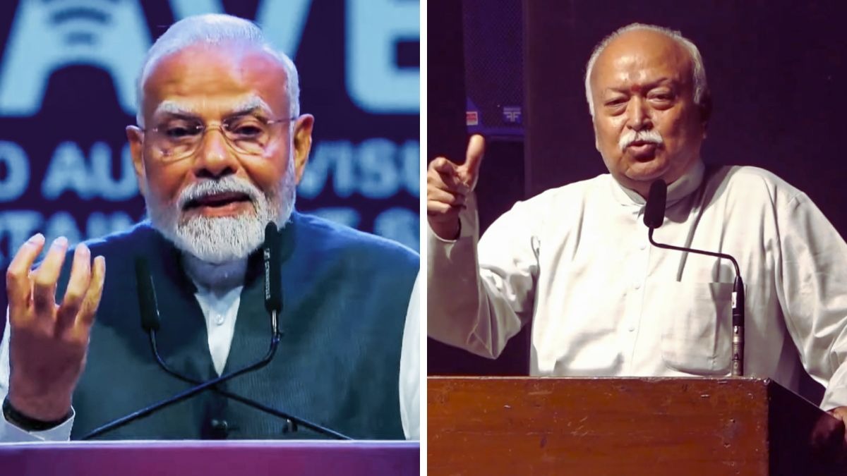 Very motivating: PM Modi praises RSS chief Mohan Bhagwat's Vijayadashami address