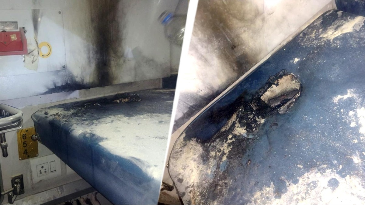 Power bank explodes on Mumbai-bound train, passengers panic as smoke fills coach