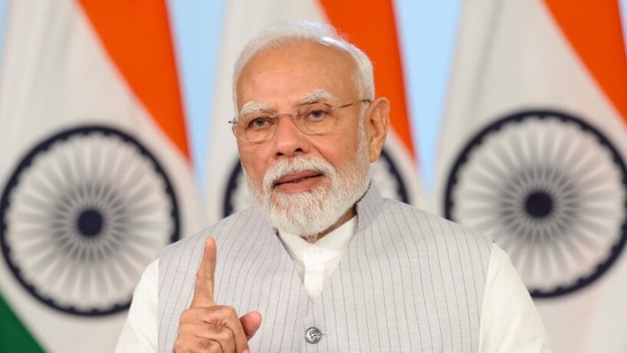 PM Modi targets Congress over India's global image, says party seeks foreign interference (Photo: PTI) प्रधानमंत्री नरेंद्र मोदी रामलीला कमेटी इंद्रप्रस्थ के विदयादशमी उत्सव में शामिल होंगे. (Photo: PTI)