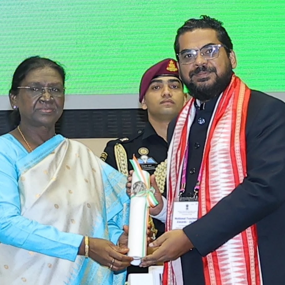 Two generations, one teaching legacy: Mother won it in 2010, son gets it now