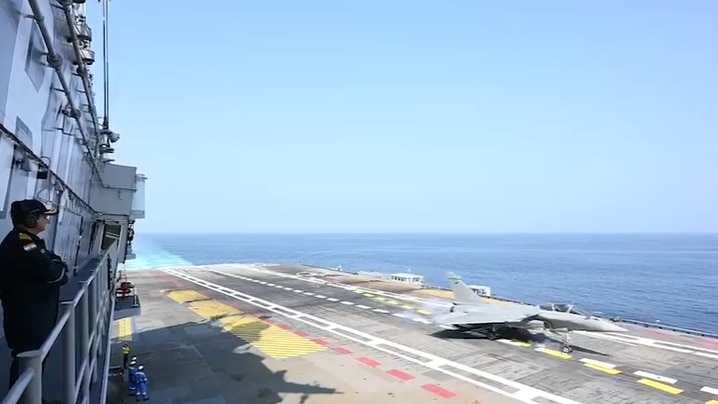 Rafale Marine lands on INS Vikrant, moves closer to Navy service
