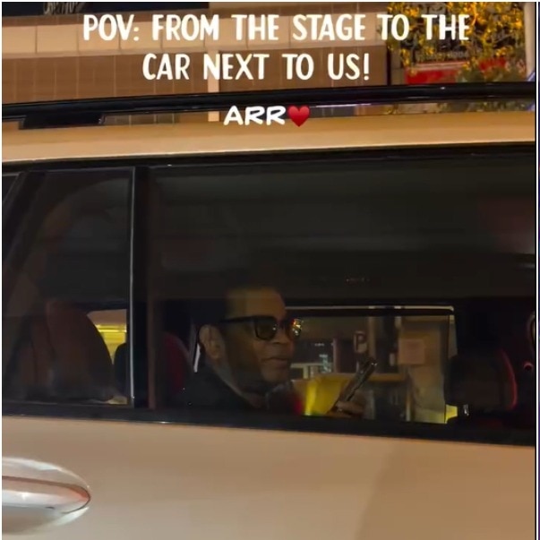 Bengaluru traffic spares no one, not even AR Rahman. Fans share videos