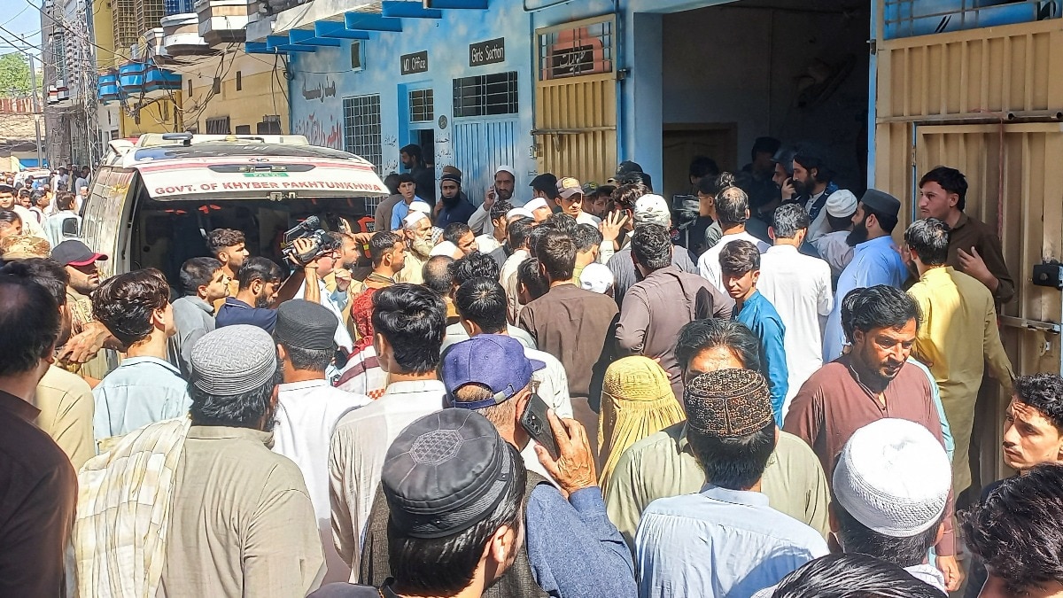 School roof collapse in Peshawar, Pakistan kills teacher and at least 17 students