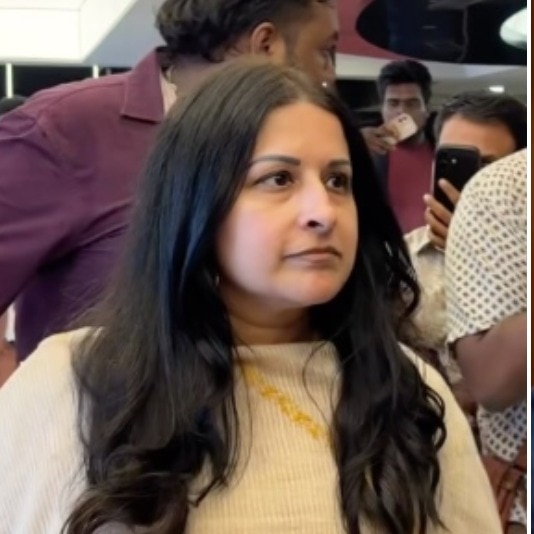 CM Vijay’s wife Sangeetha watches son Jason Sanjay’s Sigma on opening day