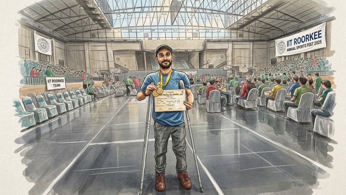 IIT Roorkee graduate builds a prosthetic, represents India in sport