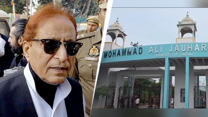 Senior SP leader Azam Khan is currently in jail.