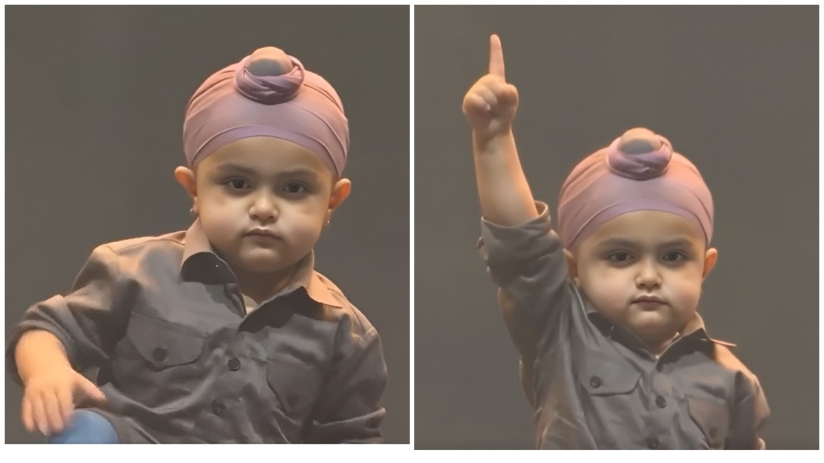 Sidhu Moose Wala's brother recreates signature thaapi gesture at Toronto concert