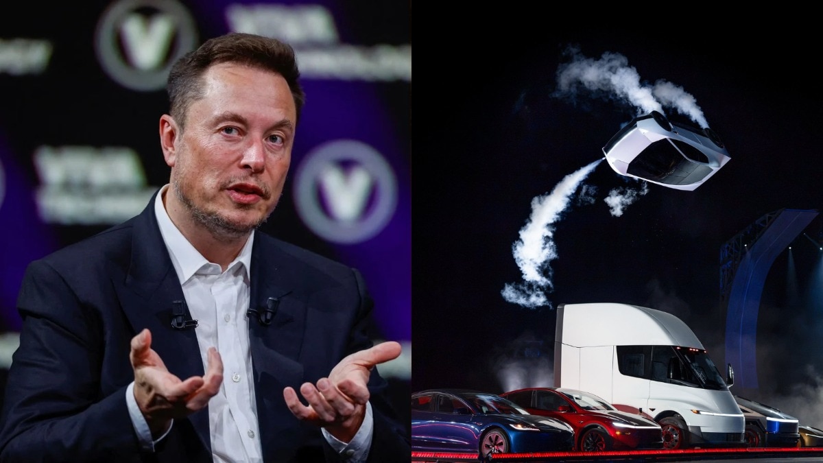 Elon Musk and Godfather of AI get into bizarre farting dispute over flying Tesla tech